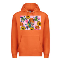 Carrot Sunflowers Turtle Premium Hoodie - Artiststas