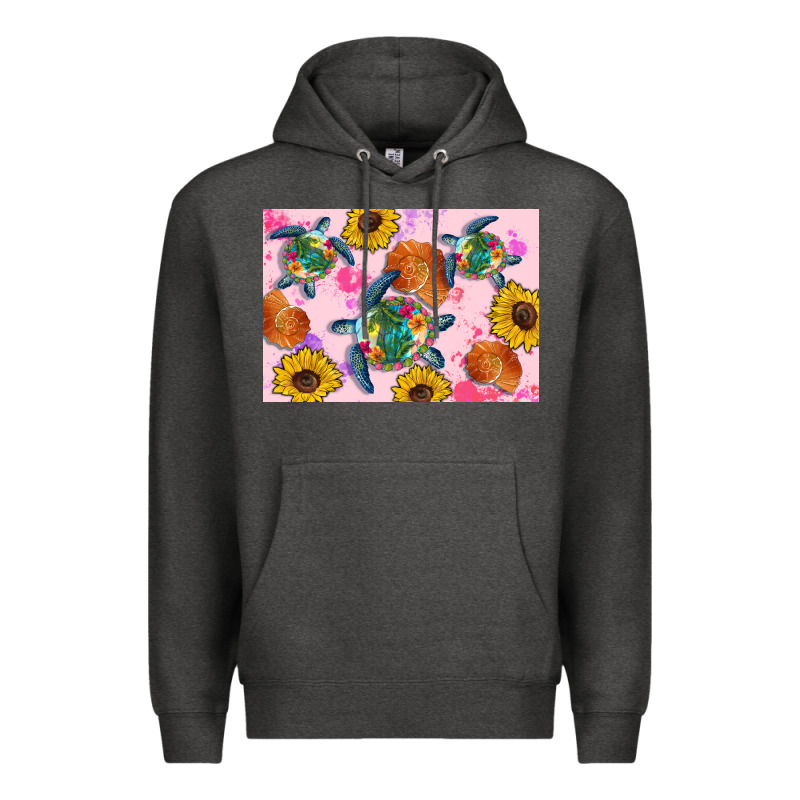 Sunflowers Turtle Premium Hoodie by Artiststas | Teevron