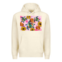 Sandshell Sunflowers Turtle Premium Hoodie - Artiststas