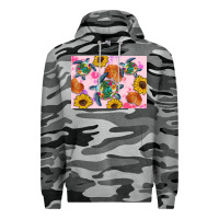 Slate Camo Sunflowers Turtle Premium Hoodie - Artiststas