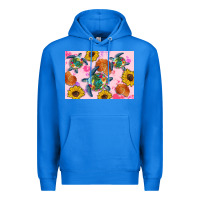 True Royal Sunflowers Turtle Premium Hoodie - Artiststas