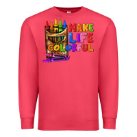 Cardinal make life colorful Premium Sweatshirt - texasbilliewilder