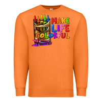 Carrot make life colorful Premium Sweatshirt - texasbilliewilder