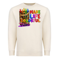 Sandshell make life colorful Premium Sweatshirt - texasbilliewilder