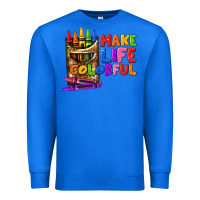 True Royal make life colorful Premium Sweatshirt - texasbilliewilder