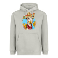 Moon Dust Sombrero Llama Heavyweight Hoodie - RanaPortraitStore