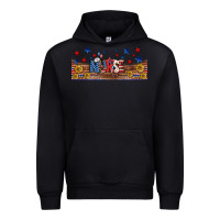 Black american nurse libbey glass Urban Hoodie - BundleAndBundleShop