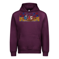 Mauve Wine american nurse libbey glass Urban Hoodie - BundleAndBundleShop