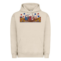 Pigment French Oak american nurse libbey glass Urban Hoodie - BundleAndBundleShop