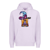 Lilac witch gnome with poison Premium Hoodie - BundleAndBundleShop