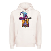 Pale Pink witch gnome with poison Premium Hoodie - BundleAndBundleShop