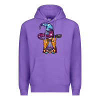 Purple witch gnome with poison Premium Hoodie - BundleAndBundleShop