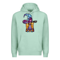 Seafoam witch gnome with poison Premium Hoodie - BundleAndBundleShop