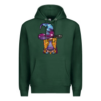 Sports Green witch gnome with poison Premium Hoodie - BundleAndBundleShop