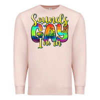 Pale Pink sounds gay i m in Premium Sweatshirt - Zillion Design Studio