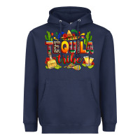 Navy tequila tribe Heavyweight Hoodie - RanaPortraitStore