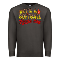 Smoke it s a softball kinda day Premium Sweatshirt - Zillion Design Studio