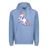 Colony Blue unicorn Premium Hoodie - Artiststas