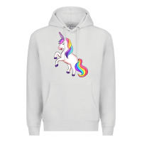 Dove Grey unicorn Premium Hoodie - Artiststas