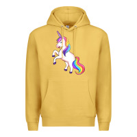 Antique Gold unicorn Premium Hoodie - Artiststas