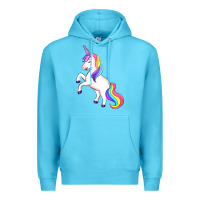 Ocean Blue unicorn Premium Hoodie - Artiststas