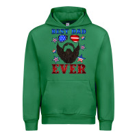 Emerald best dad ever american flag Urban Hoodie - Artiststas
