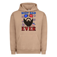 Pigment Burro best dad ever american flag Urban Hoodie - Artiststas