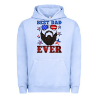 Pigment Grape Ice best dad ever american flag Urban Hoodie - Artiststas