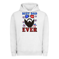 Pigment Lunar Rock best dad ever american flag Urban Hoodie - Artiststas