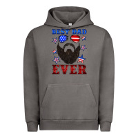 Pigment Tornado best dad ever american flag Urban Hoodie - Artiststas