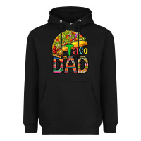 Black taco dad Heavyweight Hoodie - RanaPortraitStore