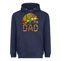 Navy taco dad Heavyweight Hoodie - RanaPortraitStore