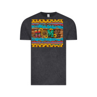 Vintage Black western home wind wheel sunflowers Vintage Tee - Artiststas