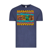 Vintage Denim western home wind wheel sunflowers Vintage Tee - Artiststas