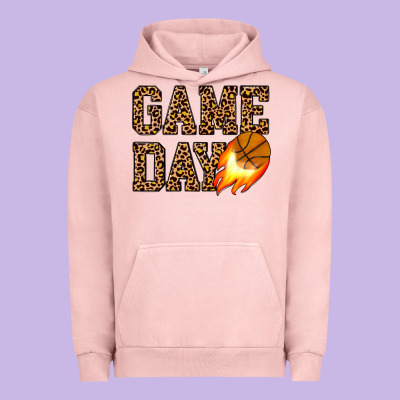 Game Day Basketball Urban Hoodie Designed By Jahusdesignshop