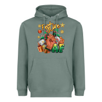 Sage festive af christmas black man sneakers Heavyweight Hoodie - RanaPortraitStore