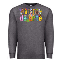 Charcoal Heather maestra de arte Premium Sweatshirt - texasbilliewilder