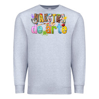 Heather Grey maestra de arte Premium Sweatshirt - texasbilliewilder