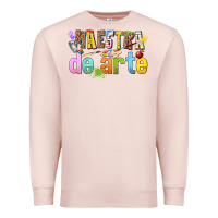 Pale Pink maestra de arte Premium Sweatshirt - texasbilliewilder