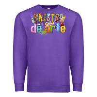 Purple maestra de arte Premium Sweatshirt - texasbilliewilder