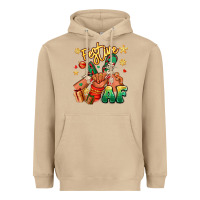 Mushroom festive af christmas black kid sneakers Heavyweight Hoodie - RanaPortraitStore