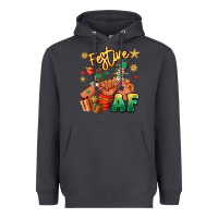 Smoke festive af christmas black kid sneakers Heavyweight Hoodie - RanaPortraitStore