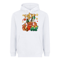 White festive af christmas black kid sneakers Heavyweight Hoodie - RanaPortraitStore