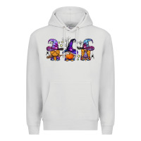 Dove Grey witch gnomes Halloween Premium Hoodie - BundleAndBundleShop