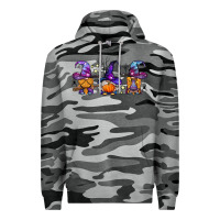Slate Camo witch gnomes Halloween Premium Hoodie - BundleAndBundleShop
