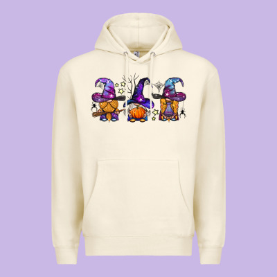Witch Gnomes Halloween Premium Hoodie Designed By Bundleandbundleshop