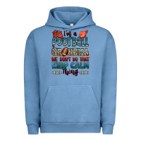 Pigment Pebble Blue i'm a american football grandma we don't do that k Urban Hoodie - Jasminsmagicworld