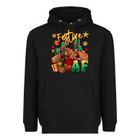 Black festive af christmas black girl children sneakers Heavyweight Hoodie - RanaPortraitStore