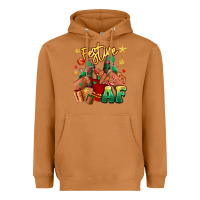 Meerkat festive af christmas black girl children sneakers Heavyweight Hoodie - RanaPortraitStore