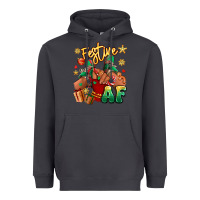 Smoke festive af christmas black girl children sneakers Heavyweight Hoodie - RanaPortraitStore